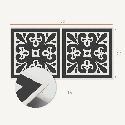 Panel ścienny Motyw z wyszukanymi detalami