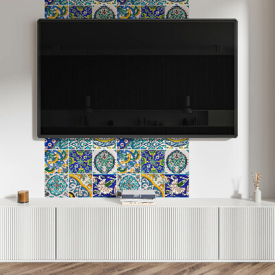 Panel ścienny Mozaikowe wzory ceramiczne