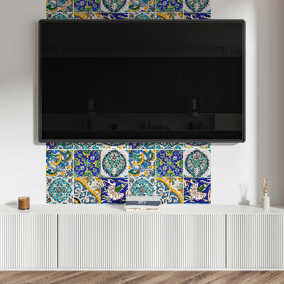 Panel ścienny Mozaikowe wzory ceramiczne