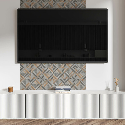 Panel ścienny Trójkątny motyw geometryczny