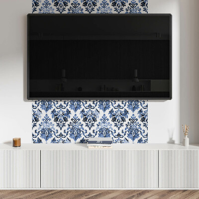 Panel winylowy Kwiatowy motyw w barokowym stylu