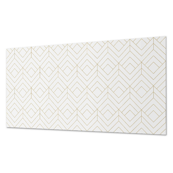 Panel ścienny Wzór rombowy w stylu geometrycznym