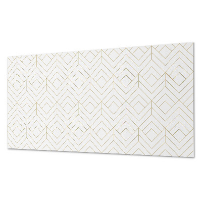 Panel ścienny Wzór rombowy w stylu geometrycznym