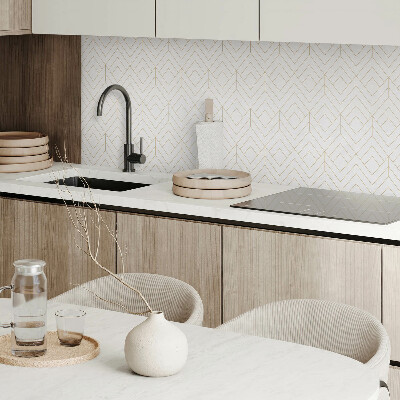 Panel ścienny Wzór rombowy w stylu geometrycznym