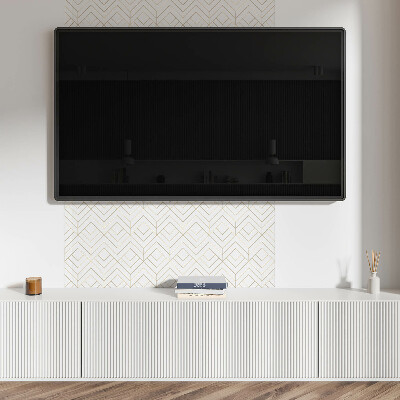 Panel ścienny Wzór rombowy w stylu geometrycznym