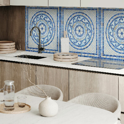 Panel winylowy Mozaika w kolorach nieba