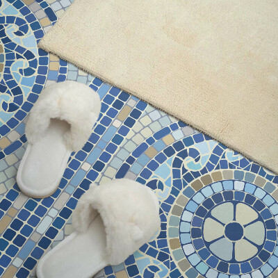 Panel winylowy Mozaika w kolorach nieba