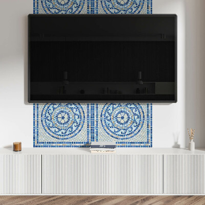 Panel winylowy Mozaika w kolorach nieba