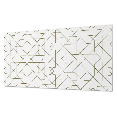 Panel ścienny Abstrakcyjny motyw linii geometrycznych