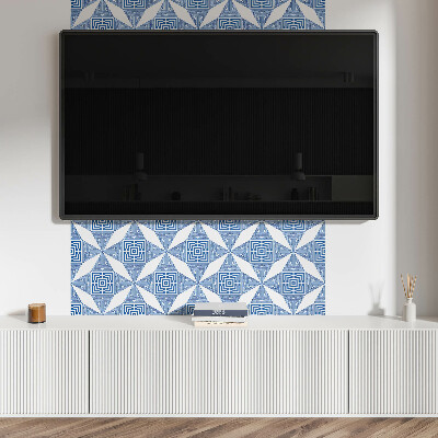 Panel winylowy Wzór siatki w geometrycznych kształtach