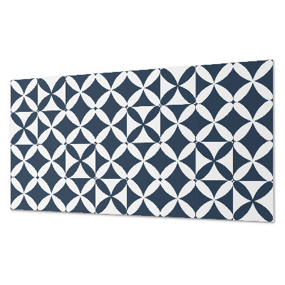 Panel ścienny Kwiatowy motyw w geometrycznych kształtach