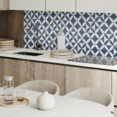 Panel ścienny Kwiatowy motyw w geometrycznych kształtach