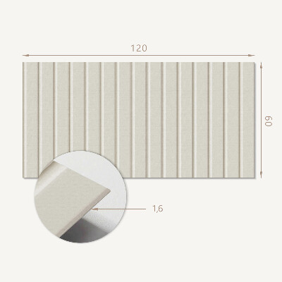 Panel winylowy Pionowe paski strukturalne