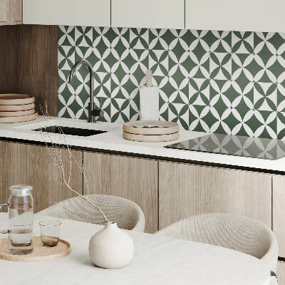 Panel winylowy Wzór w geometryczną szachownicę