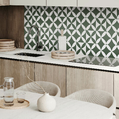 Panel winylowy Wzór w geometryczną szachownicę