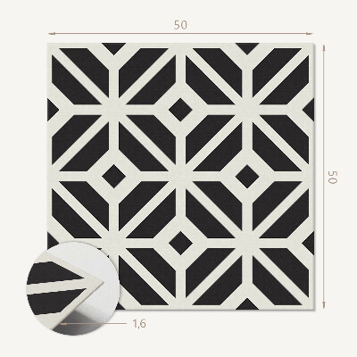 Płyta na ścianę Geometryka rombów w nowoczesnym wydaniu
