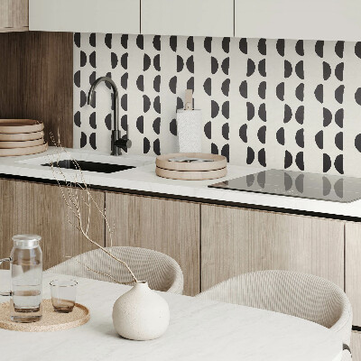 Panel dekoracyjny Półksiężycowy design w abstrakcyjnej formie