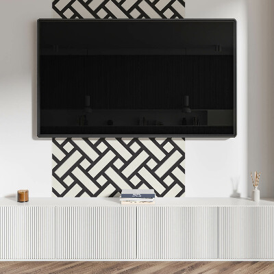 Panel dekoracyjny Splot geometrycznych kształtów