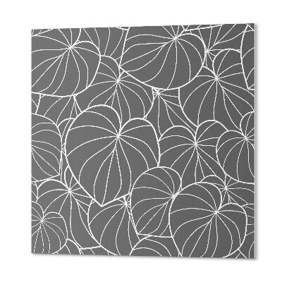 Panel dekoracyjny Liściasty design w finezyjnej formie
