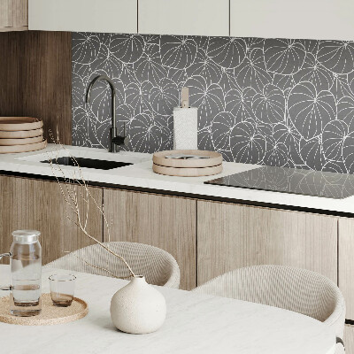 Panel dekoracyjny Liściasty design w finezyjnej formie