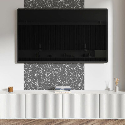 Panel dekoracyjny Liściasty design w finezyjnej formie