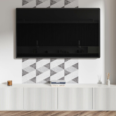 Panel dekoracyjny Gra kontrastów w geometrycznych formach
