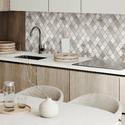 Panel ścienny Geometria w stylu mozaikowym