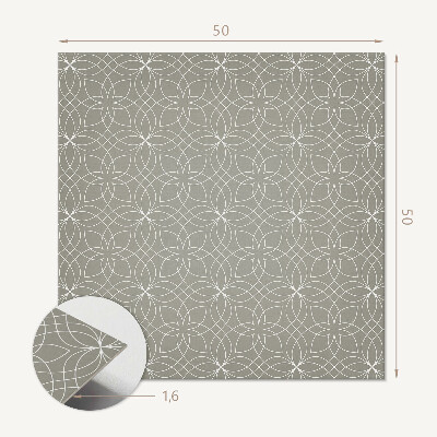 Panel ścienny Kwiaty w nowoczesnej geometrii