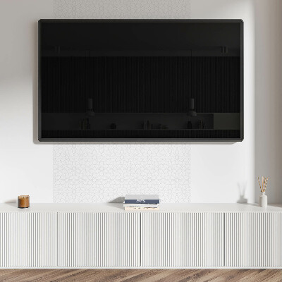 Płyta na ścianę Eleganckie koła w minimalistycznym stylu