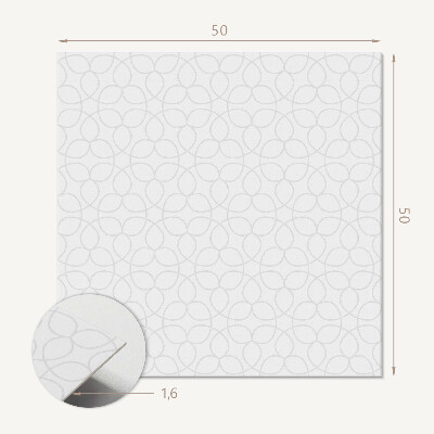 Płyta na ścianę Eleganckie koła w minimalistycznym stylu