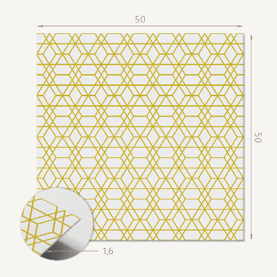 Panel ścienny Stylowe figury w geometrycznym układzie