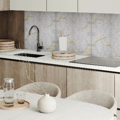 Okładzina ścienna Marmurowy design z eleganckim akcentem