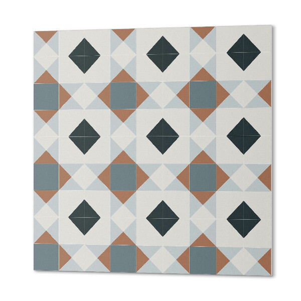 Panel ścienny Geometria w kaflowym stylu