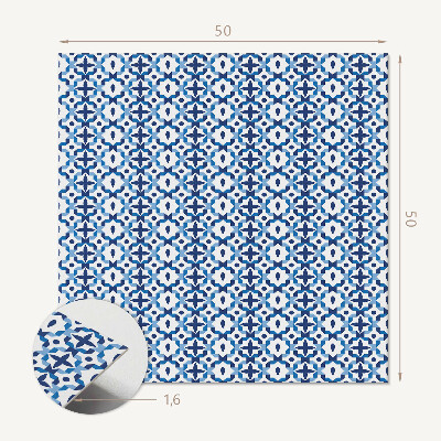 Panel ścienny Kwiatowo-geometryczny design