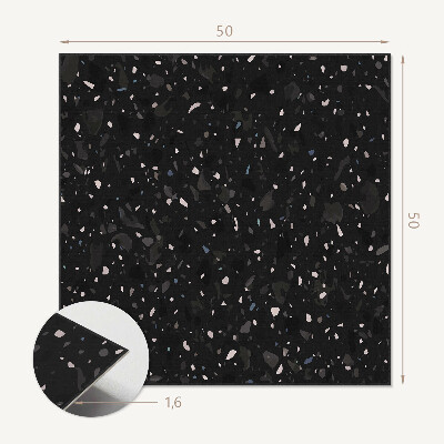 Płyta na ścianę Terrazzo w kreatywnym