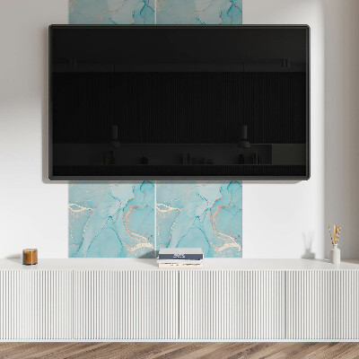Panel ścienny Abstrakcyjny design w płynnych kształtach