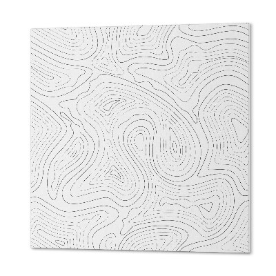 Panel dekoracyjny Linie w falistym abstrakcyjnym stylu