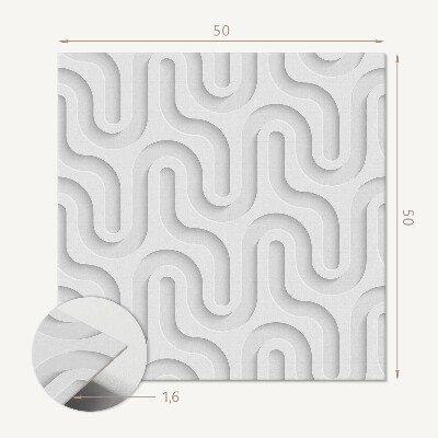 Panel dekoracyjny Fale w Efekcie 3D
