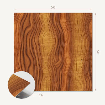 Panel dekoracyjny Fale drewna