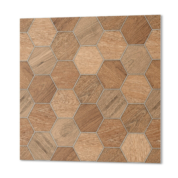 Panel ścienny Geometria heksagonalnych płytek