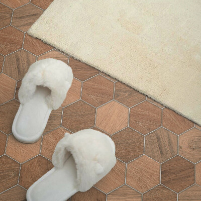 Panel ścienny Geometria heksagonalnych płytek