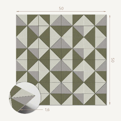 Panel dekoracyjny Design z trójkątami w geometrycznym stylu