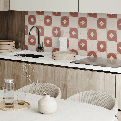 Panel ścienny Okrągły wzór w stylu geometrycznym