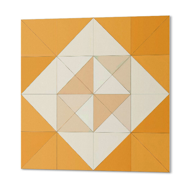 Panel dekoracyjny Geometria rombów w atrakcyjnej odsłonie