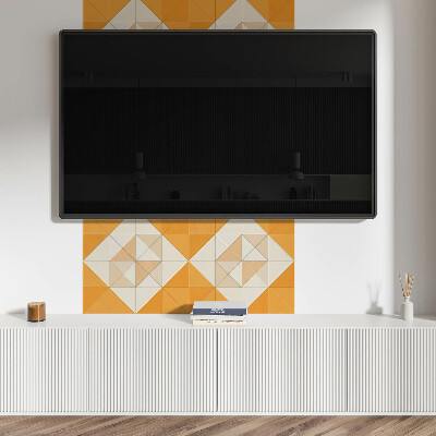 Panel dekoracyjny Geometria rombów w atrakcyjnej odsłonie