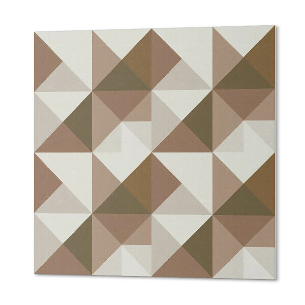 Panel ścienny Abstrakcyjna geometria trójkątów