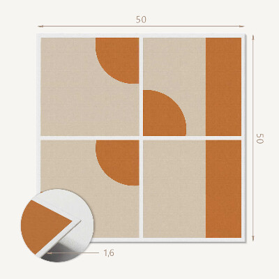 Okładzina ścienna Abstrakcyjny wzór geometryczny