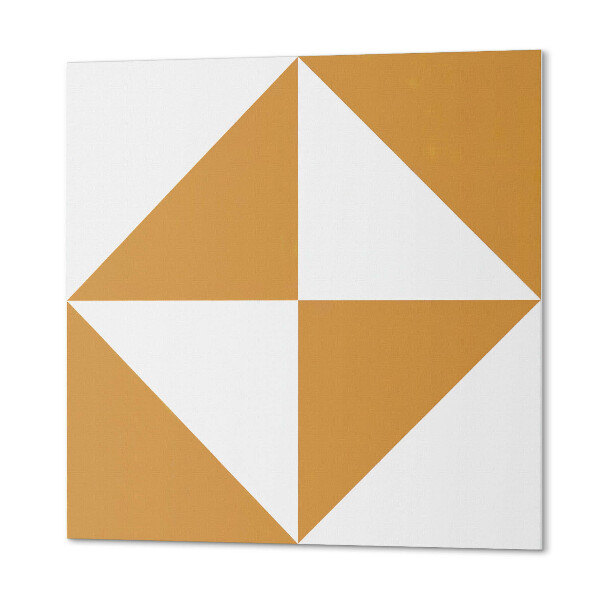 Panel dekoracyjny Geometria trójkątów osadzona w kwadratach