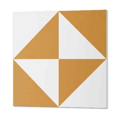 Panel dekoracyjny Geometria trójkątów osadzona w kwadratach