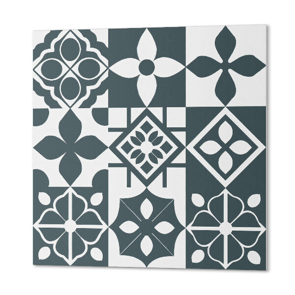 Panel ścienny Kształty geometryczne na kafelkach
